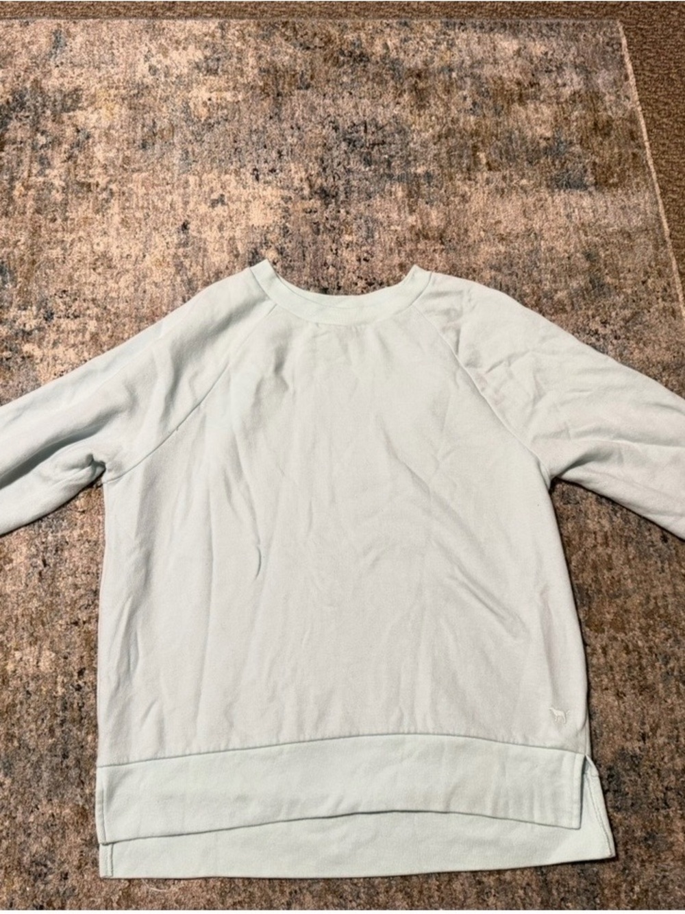Pink/Victoria secret Light Mint Crewneck Sweatshirt - Picture 1 of 2